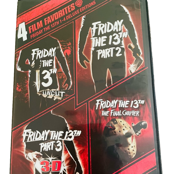 Friday the 13th 4 DVD Deluxe Editions - Picture 1 of 2